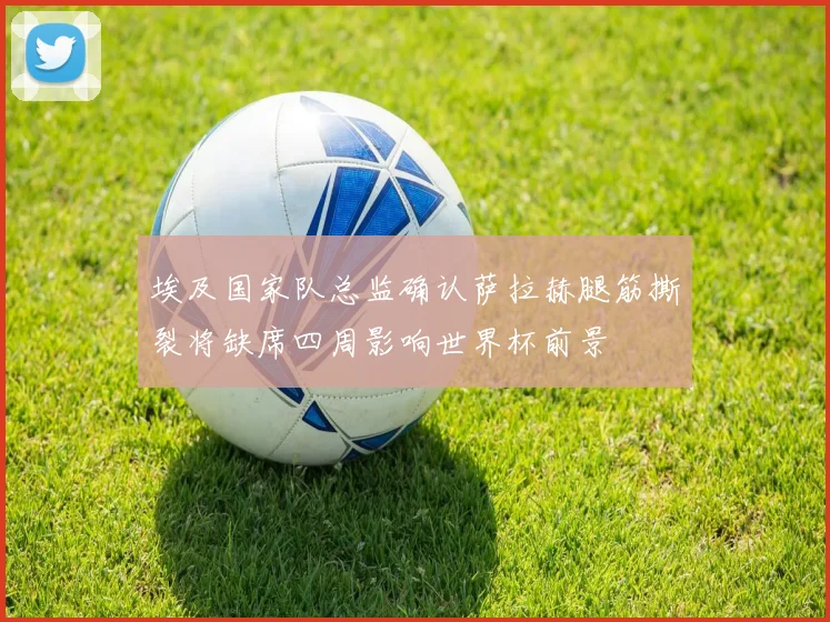 埃及国家队总监确认萨拉赫腿筋撕裂将缺席四周影响世界杯前景